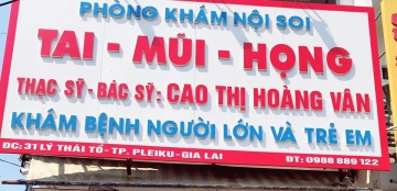 Phòng Khám Tai Mũi Họng BS Vân